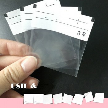 1000pcs 歯科X線フィルム用使い捨て保護カバー 歯科フィルム保護バッグ保護袋 63*53mm