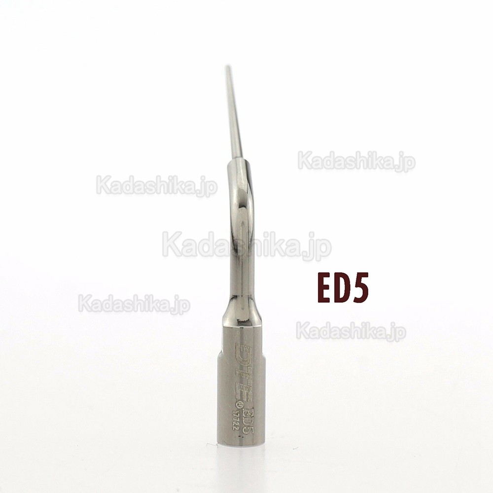 5本 Woodpecker DTE エンド用超音波スケーラーチップ ED1 ED2 ED3 (Satelec NSK対応)