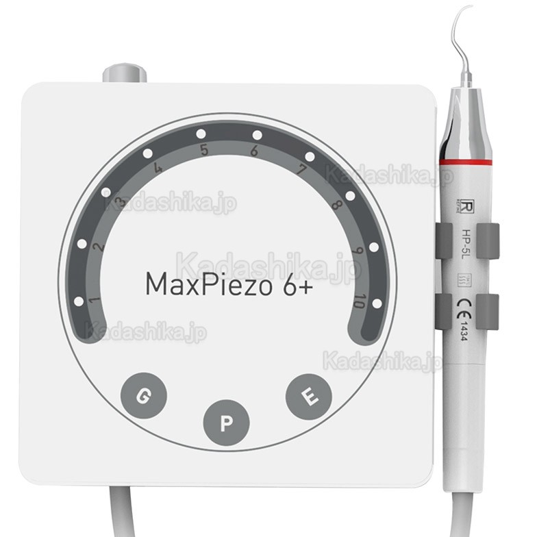 Refine MaxPiezo6+/6 歯科ピエゾ超音波スケーラー(LED付き、EMS兼用)