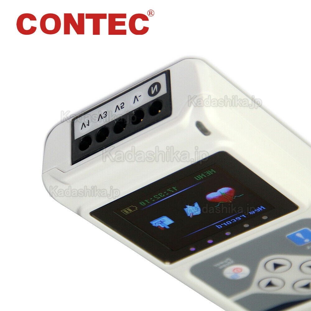 CONTEC TLC9803 家庭用 携帯型 心電計 12誘導EGC心電図